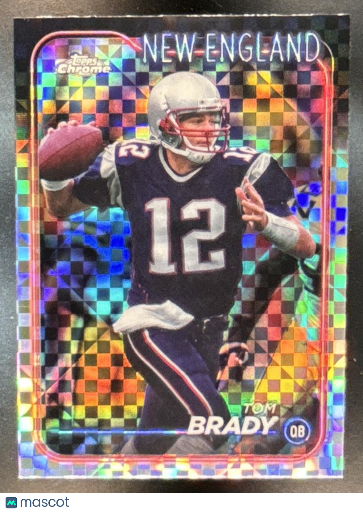 2024 Topps Chrome Tom Brady X-Fractor #120 New England Patriots - Sports Cards