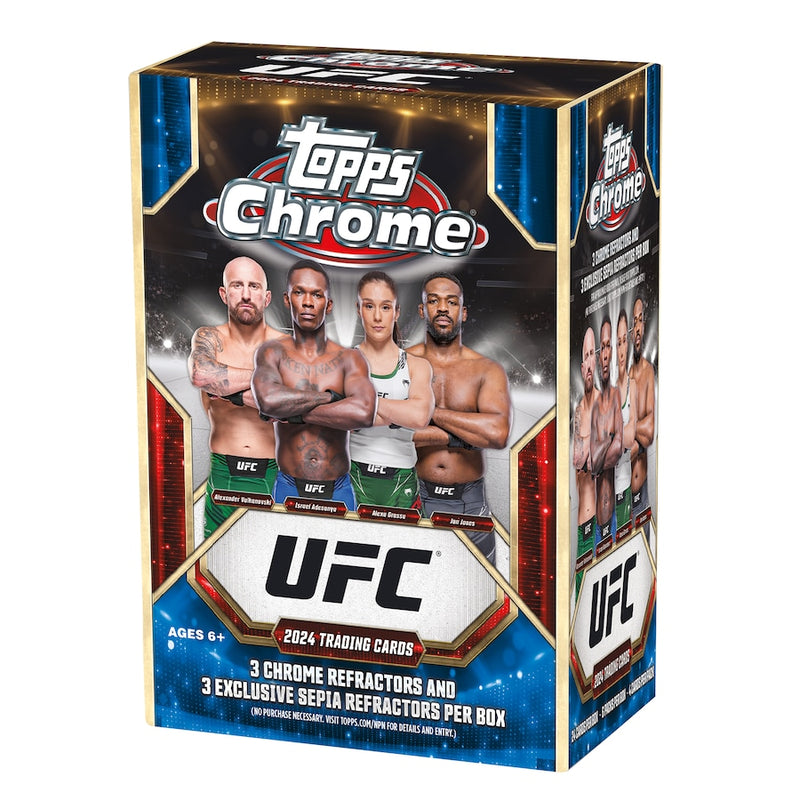 2024 Topps Chrome UFC Factory Sealed Blaster Box