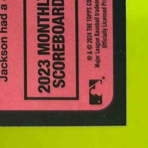 2024 Topps Chrome Update Jackson Chourio 35th 1989 Green Refractor 32/99 RC Sports Cards