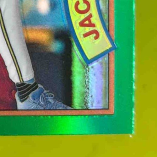 2024 Topps Chrome Update Jackson Chourio 35th 1989 Green Refractor 32/99 RC - Sports Cards