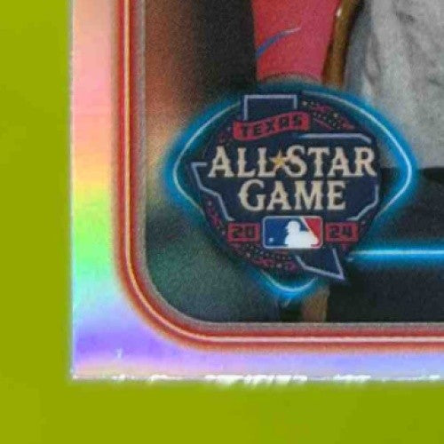 2024 Topps Chrome Update Jackson Merrill All-Star Game Refractor 49 RC Padres - Sports Cards