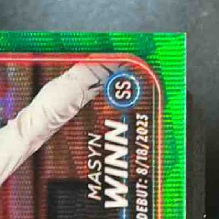 2024 Topps Chrome Update Masyn Winn Wave Green /99 #USC23 RC St. Louis Cardinals - Sports Cards