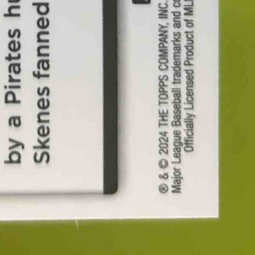 2024 Topps Chrome Update Paul Skenes #USC27 RC Pittsburgh Pirates - Sports Cards