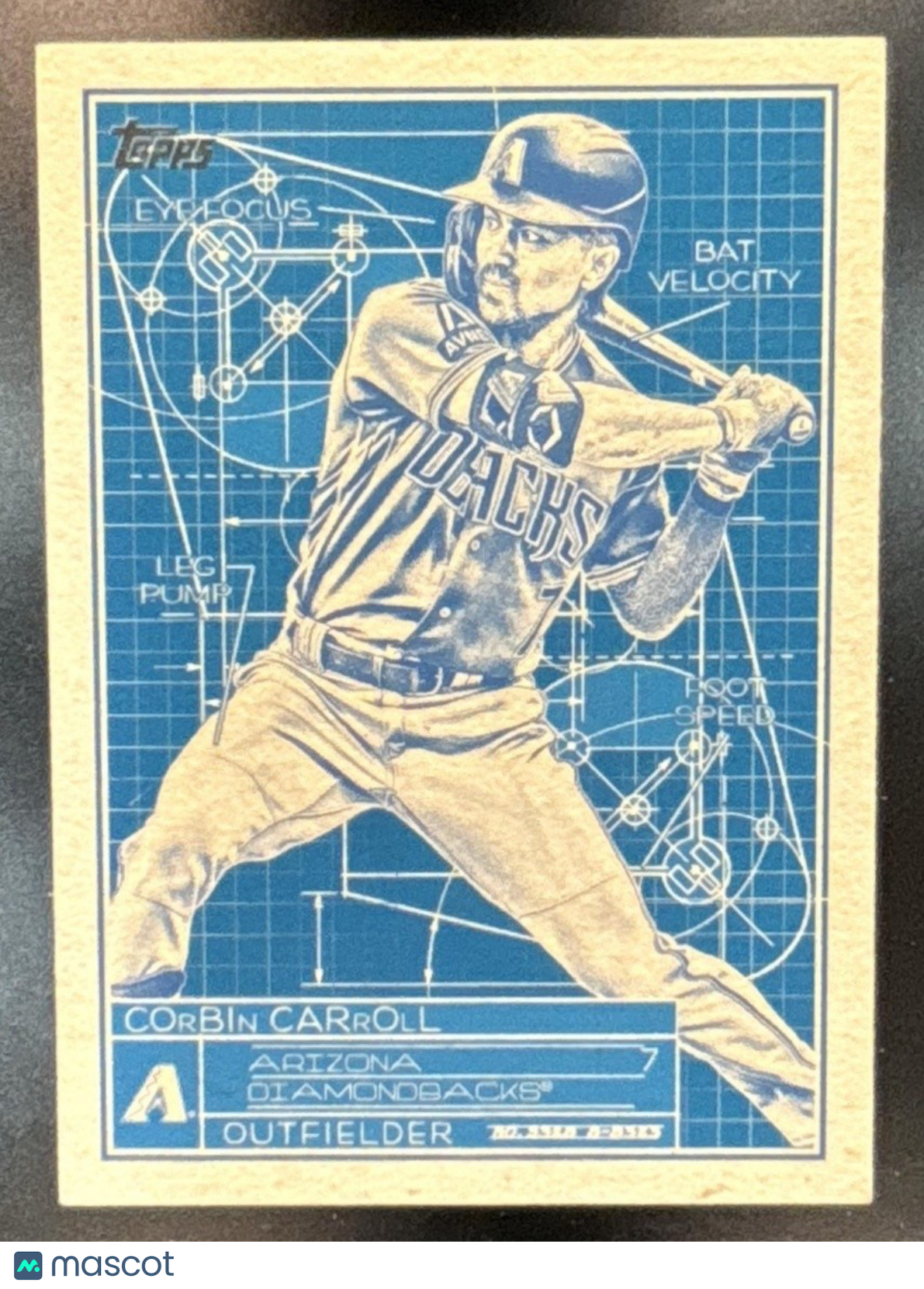 2024 Topps Corbin Carroll Superstar Blueprint #SB-14 Arizona Diamondbacks - Sports Cards
