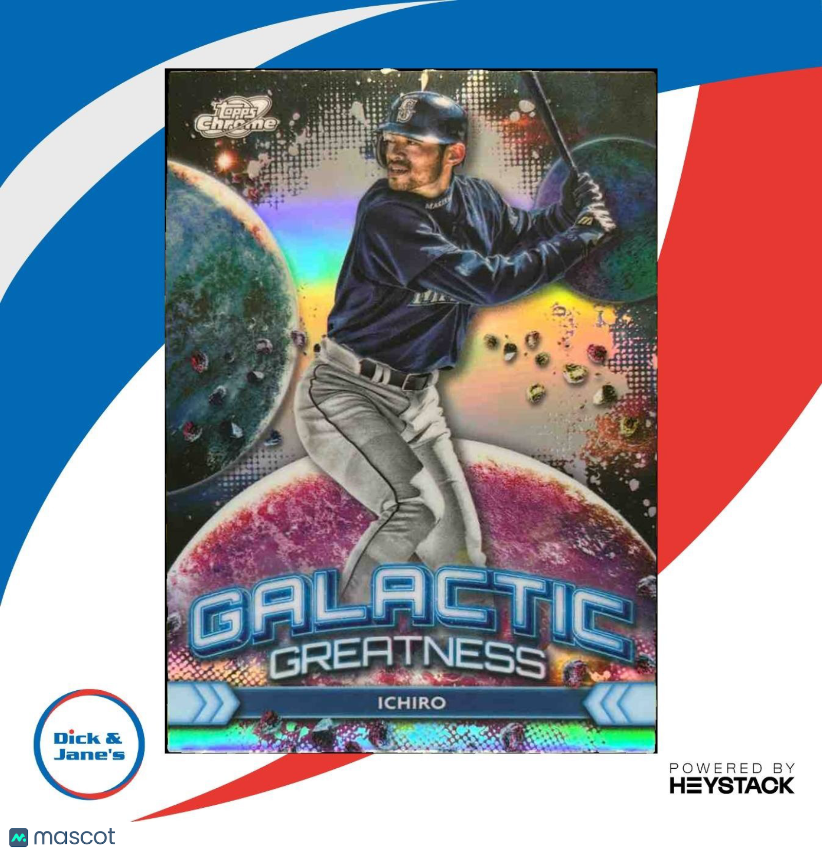 2024 Topps Cosmic Chrome Ichiro Galactic Greatness #GG-13 Seattle Mariners - Sports Cards