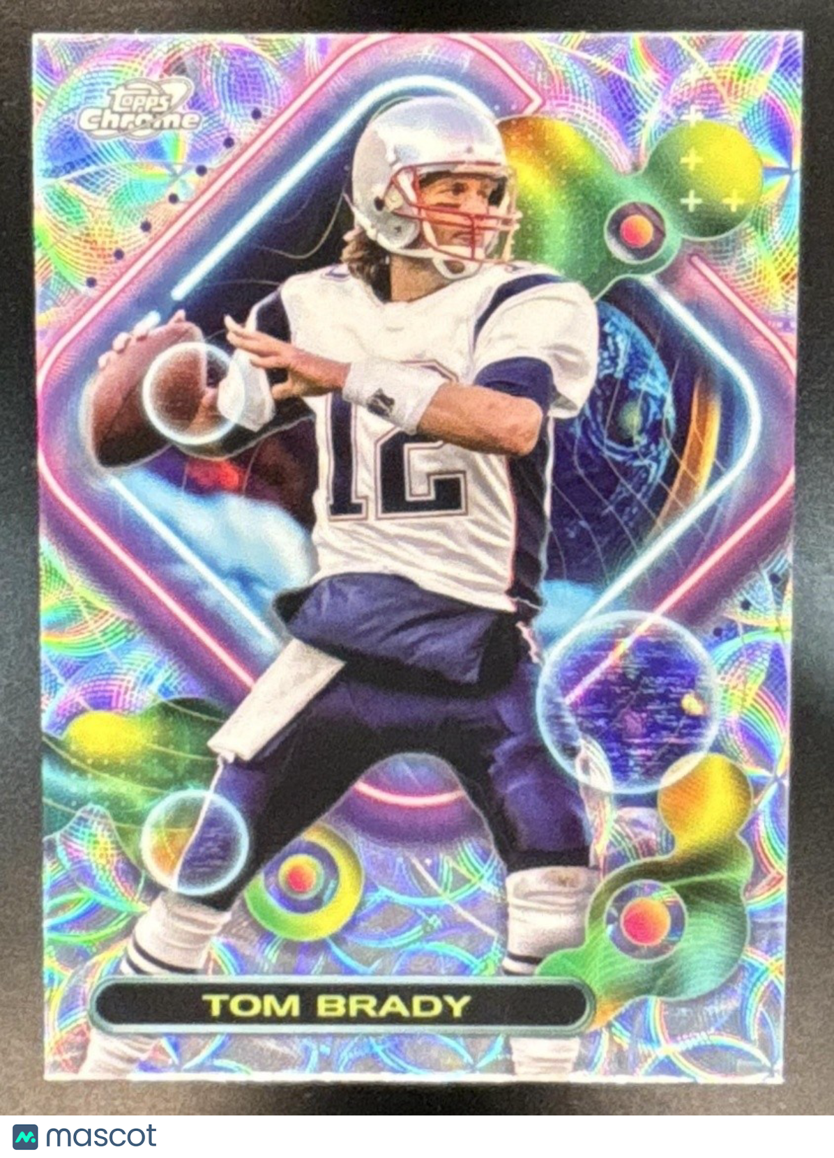 2024 Topps Cosmic Chrome Tom Brady Nucleus Refractor #63 New England Patriots - Sports Cards