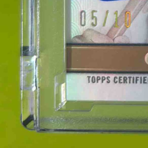 2024 Topps Dynasty Ceddanne Rafaela Auto Patch 5/10 #DAP CRA3 RC Boston Red Sox Sports Cards