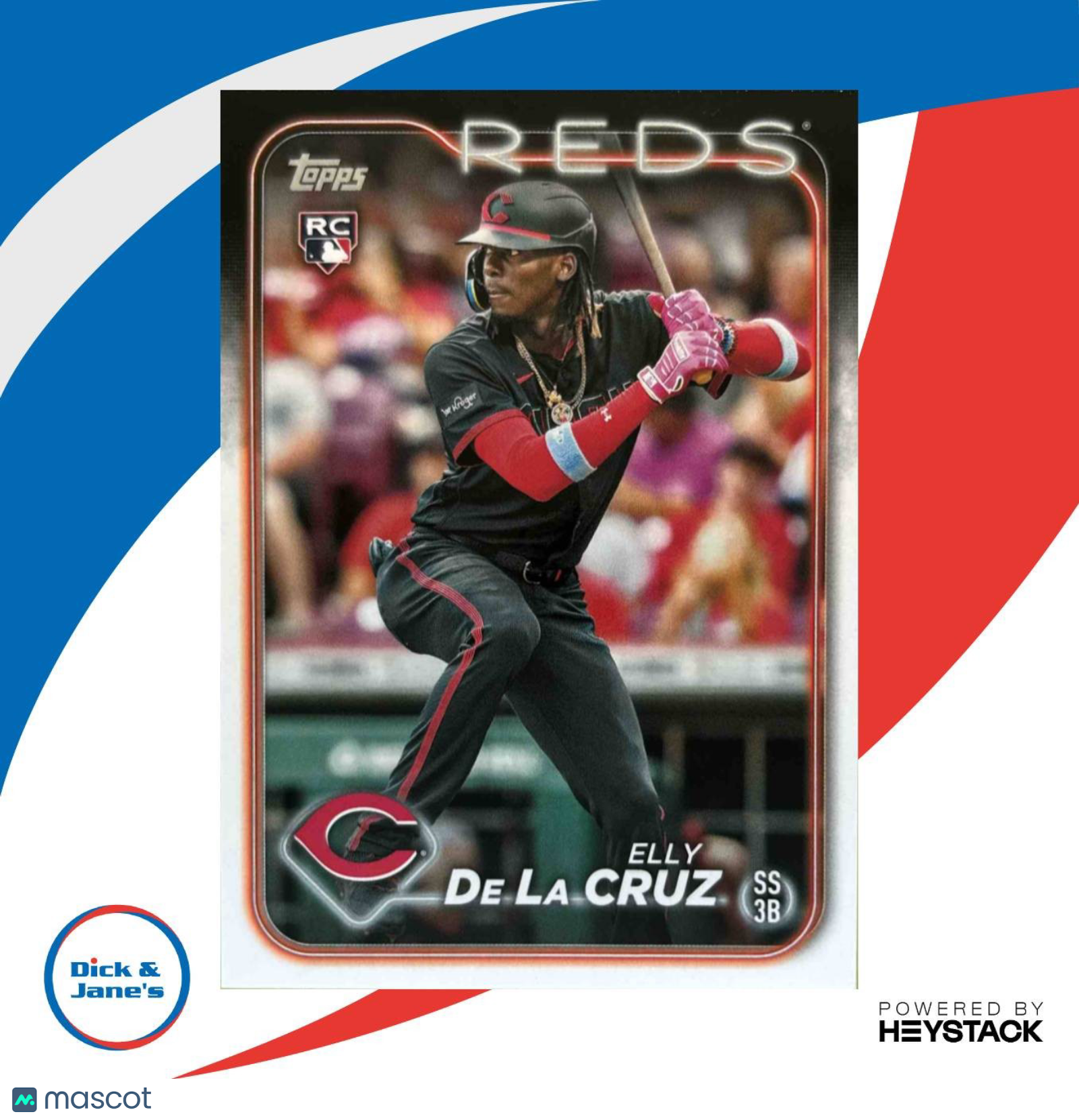 2024 Topps Elly De La Cruz #141 RC Cincinnati Reds - Sports Cards