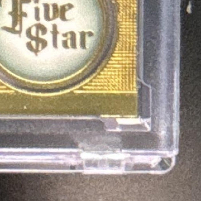2024 Topps Five Star Junior Caminero Green /15 #FSA-JC RC Auto Tampa Bay Rays - Sports Cards