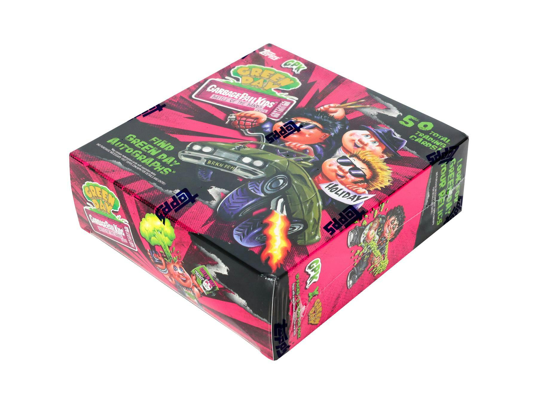 2024 Topps Garbage Pail Kids Battle of the Bands Green Day Hobby Box Trading Cards