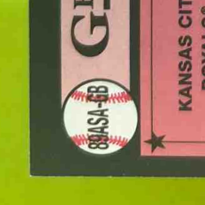 2024 Topps George Brett 1989 Baseball All Star Auto Gold 15/25 Royals - Sports Cards