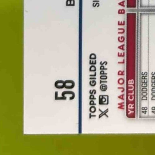 2024 Topps Gilded Collection Duke Snider 16/99 #58 Brooklyn Dodgers - Sports Cards