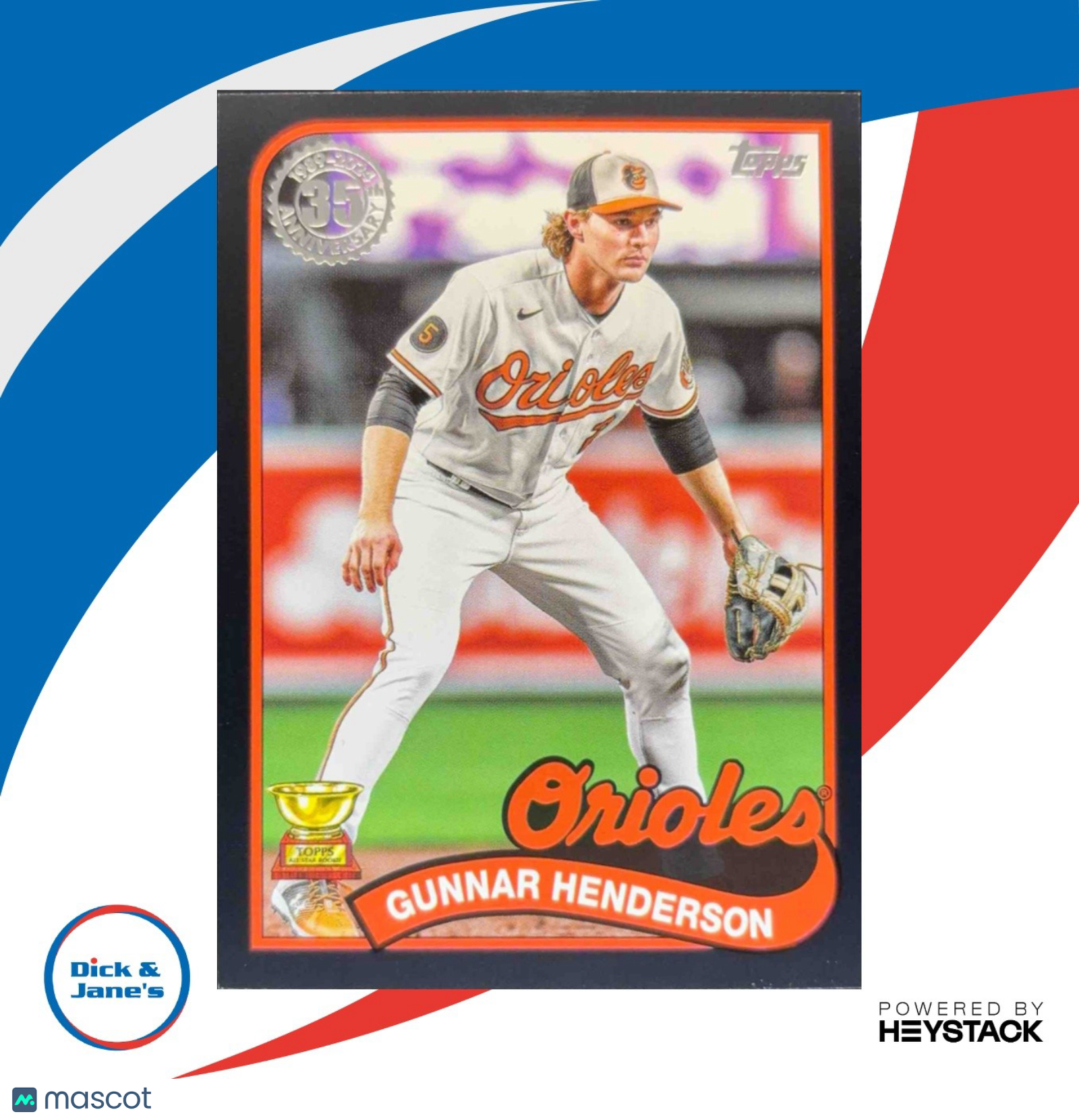 2024 Topps Gunnar Henderson 1989 Baseball 35th