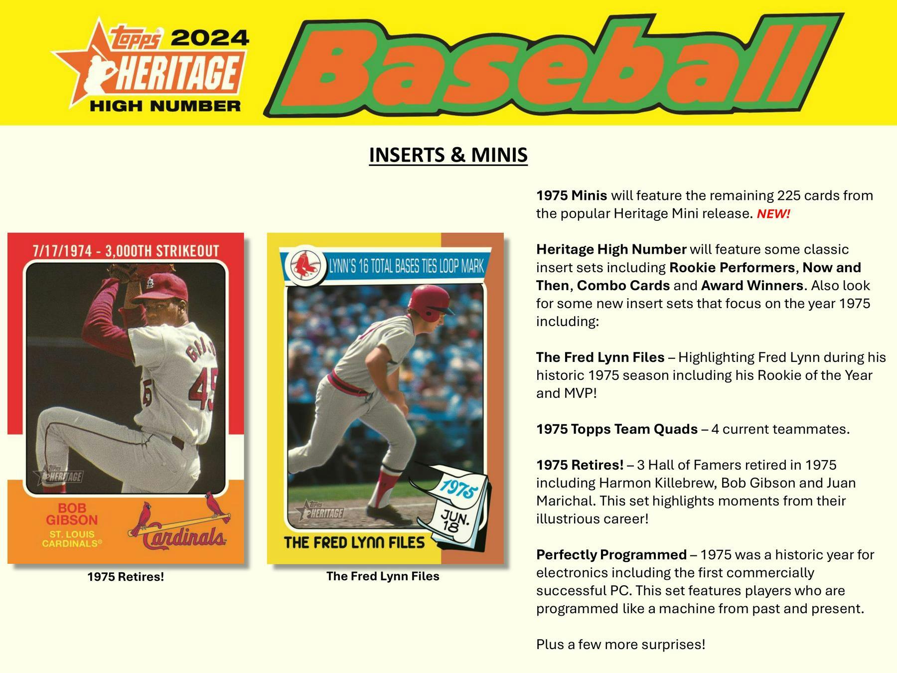 2024 Topps Heritage High Number Baseball Hobby Box (1 Auto or Relic) - MLB hobby