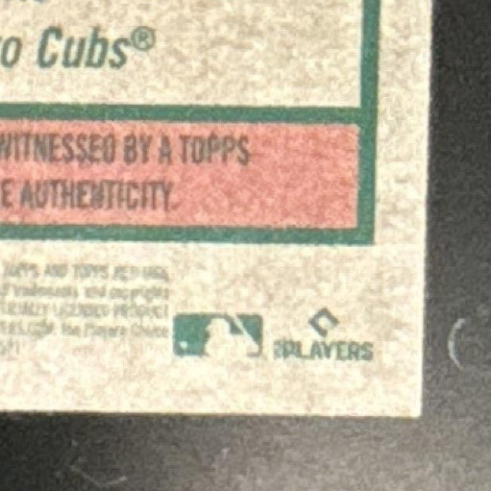 2024 Topps Heritage Jordan Wicks Real One Auto #ROA-JWI RC Chicago Cubs - Sports Cards