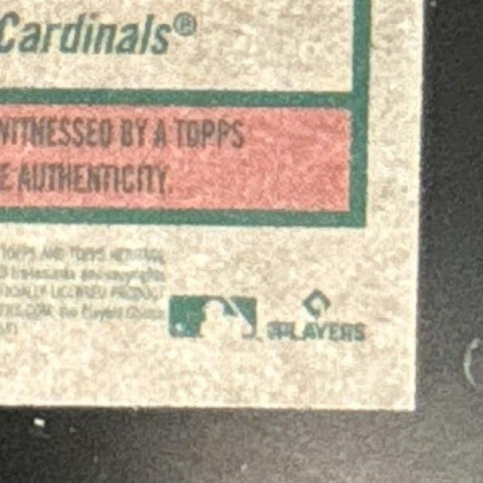 2024 Topps Heritage Paul Goldschmidt Real One Auto #ROA-PG St. Louis Cardinals - Sports Cards