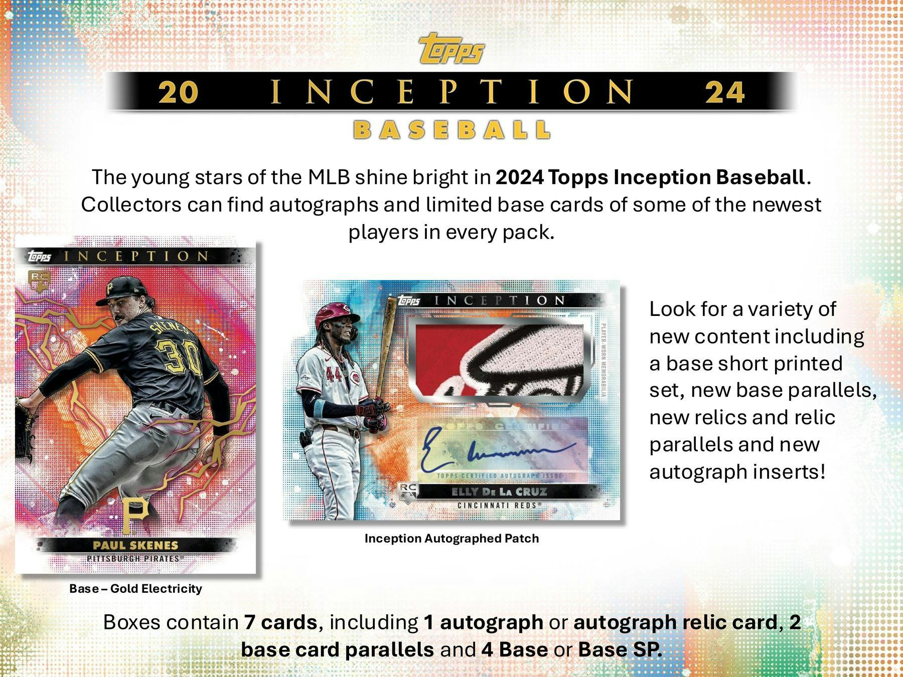 2024 Topps Inception Baseball Hobby Box (Skenes Rookies?) - Sports Collectibles