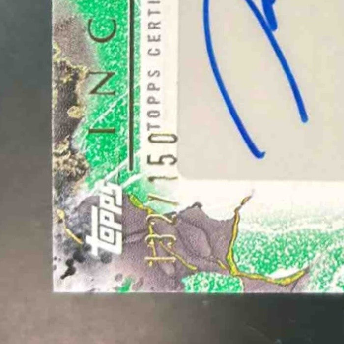 2024 Topps Inception Jayden Daniels Provenance Patch Auto Green /150 RC TRI - Sports Cards
