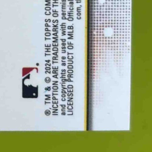 2024 Topps Inception Lane Thomas Yellow 125/199 #68 Cleveland Guardians - Sports Cards