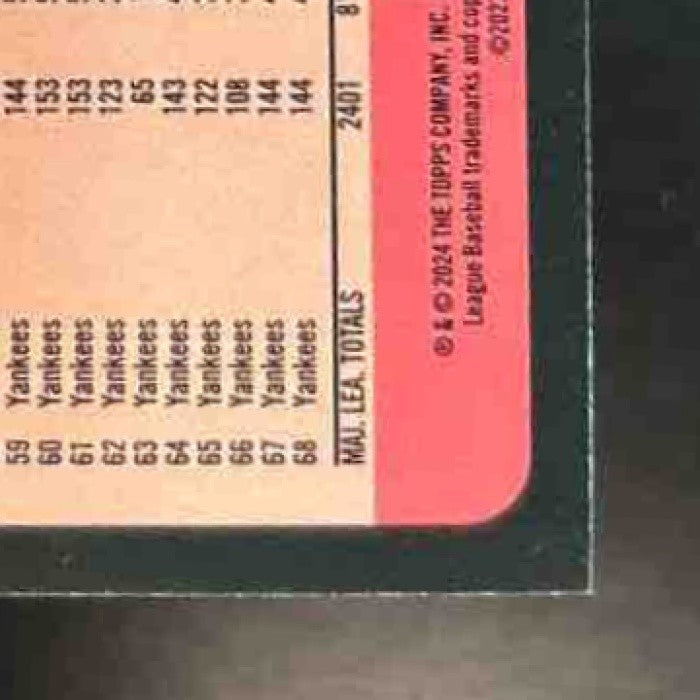 2024 Topps Mickey Mantle 1989 Baseball 35th Anniversary Foil New York Yankees - Sports Cards