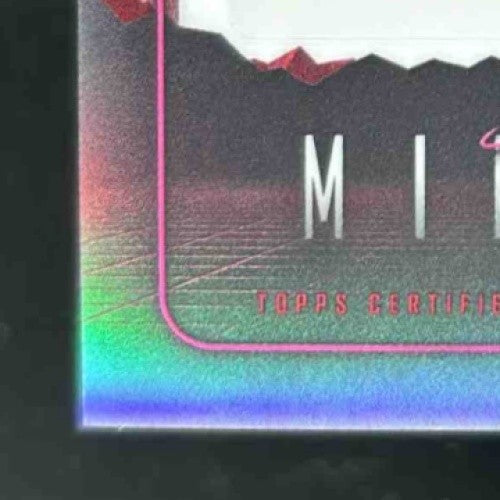 2024 Topps Midnight Spencer Rattler Stroke of Auto Twilight /99 RC Saints - Sports Cards