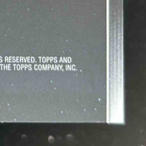 2024 Topps Midnight Spencer Rattler Stroke of Auto Twilight /99 RC Saints - Sports Cards