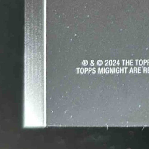 2024 Topps Midnight Spencer Rattler Stroke of Auto Twilight /99 RC Saints - Sports Cards