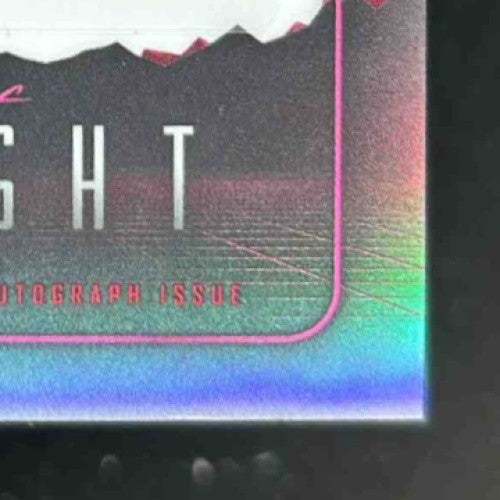 2024 Topps Midnight Spencer Rattler Stroke of Auto Twilight /99 RC Saints - Sports Cards