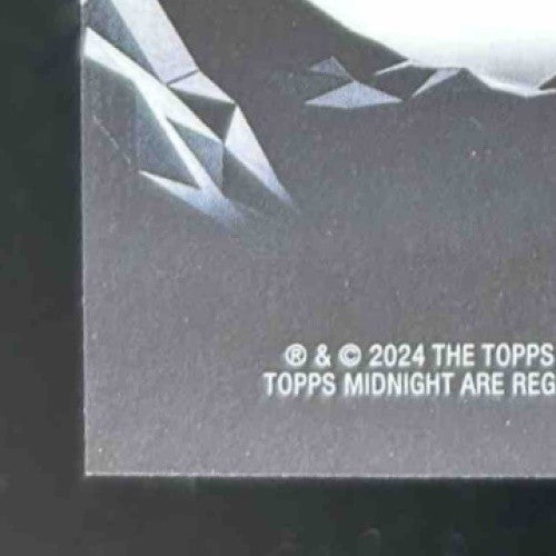 2024 Topps Midnight Xavier Worthy #47 RC Kansas City Chiefs - Sports Cards