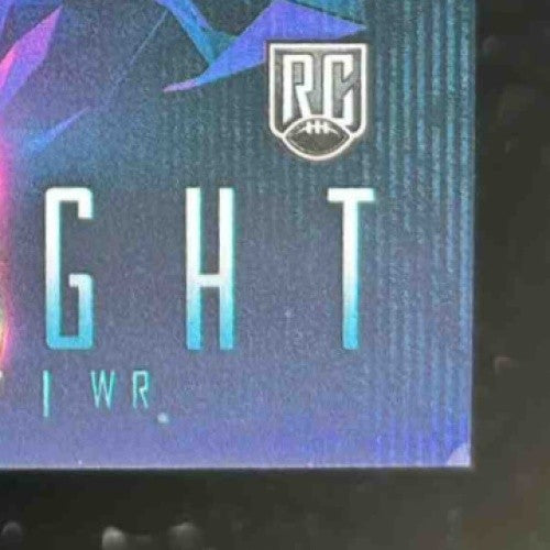 2024 Topps Midnight Xavier Worthy #47 RC Kansas City Chiefs - Sports Cards