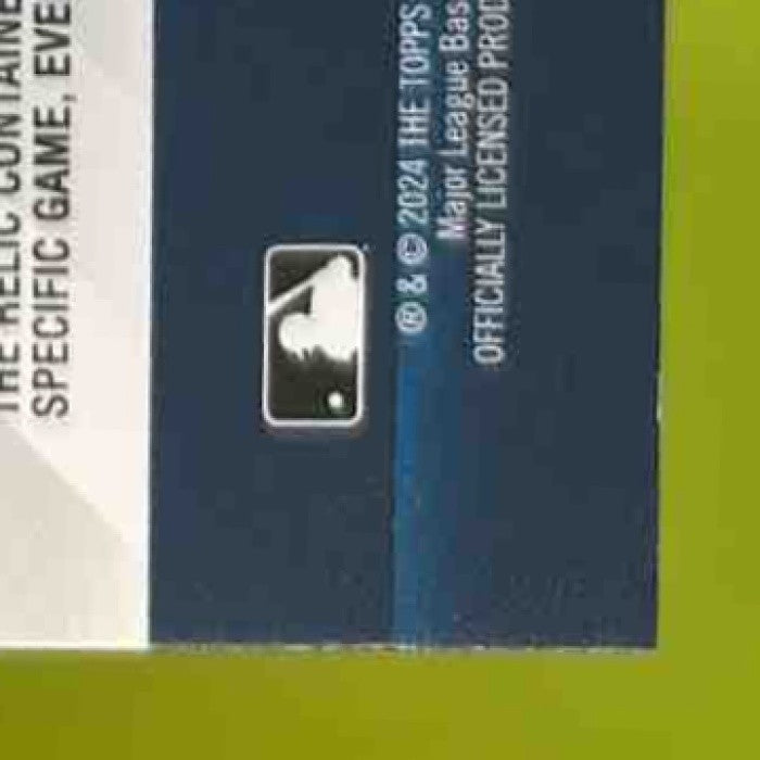 2024 Topps Mike Trout City Connect Swatch Collection Relic Red /25 MEM Angels - Sports Cards