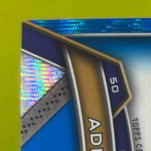 2024 Topps Resurgence Adisa Isaac Rookie Signature Blue Surge /99 Ravens - Sports Cards