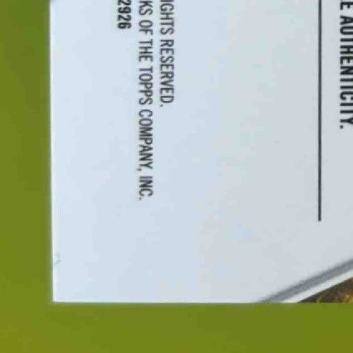 2024 Topps Resurgence Adisa Isaac Rookie Signature Blue Surge /99 Ravens - Sports Cards