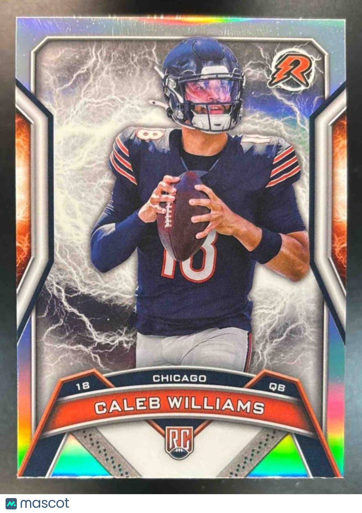 2024 Topps Resurgence Caleb Williams Refractor #117 RC Chicago Bears - Sports Cards