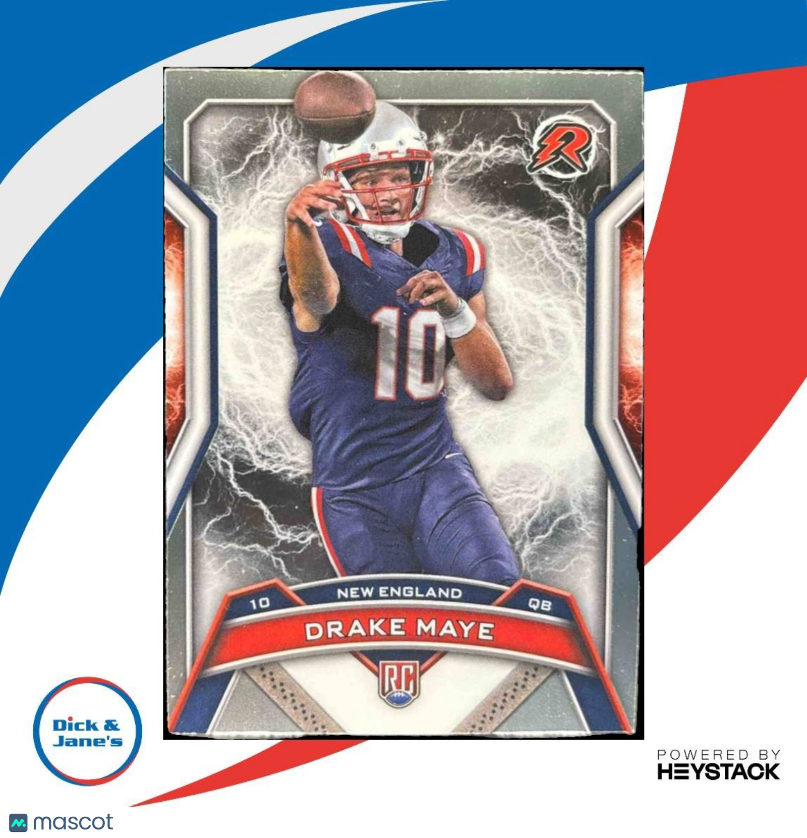 2024 Topps Resurgence Drake Maye #164 RC New England Patriots - Sports Cards