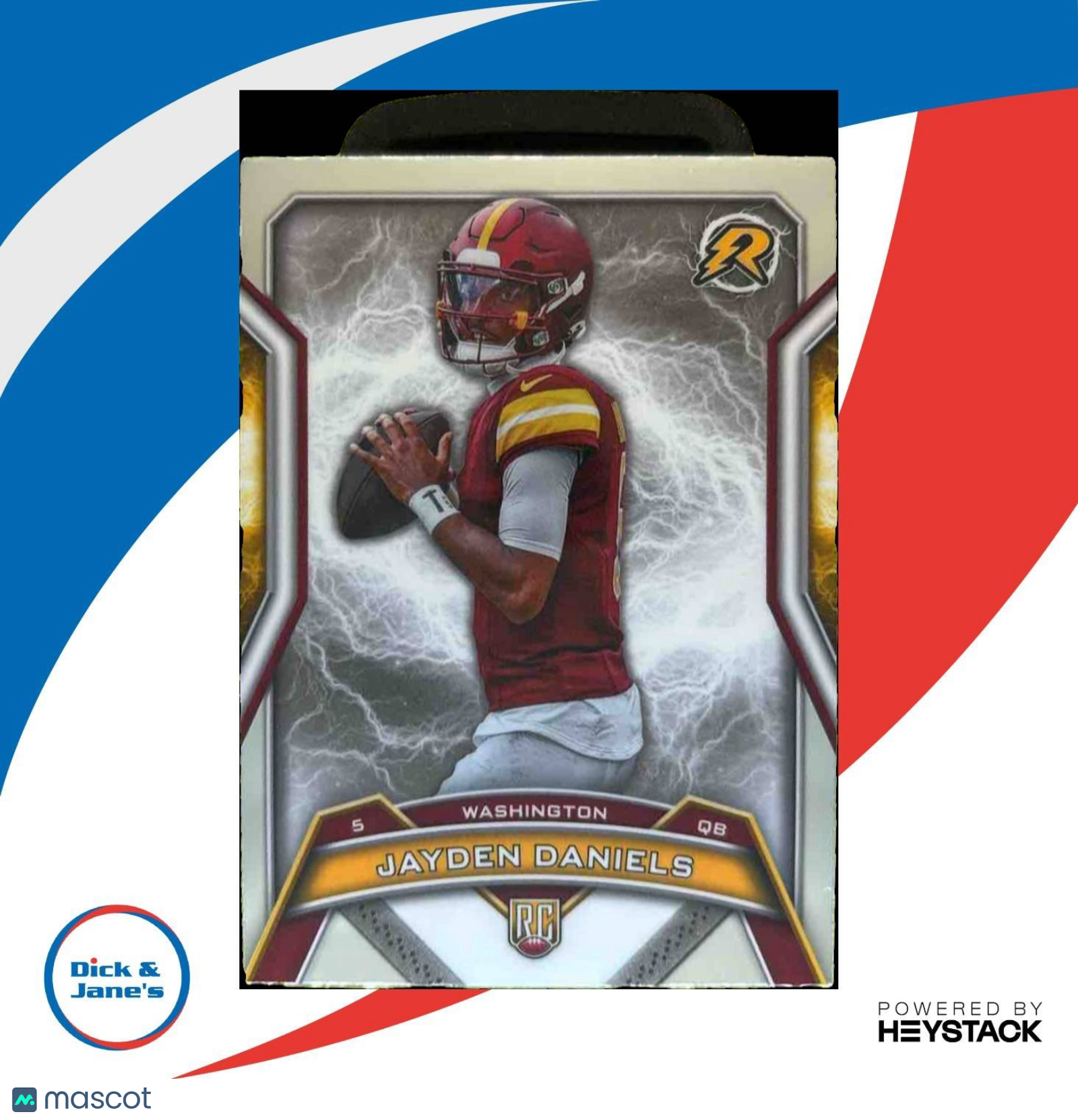 2024 Topps Resurgence Jayden Daniels #196 RC Washington Commanders - Sports Cards