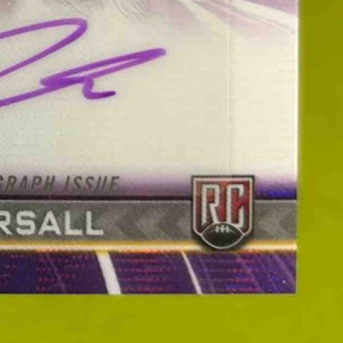 2024 Topps Resurgence Ricky Pearsall Amped Up Rookie Patch Auto Purple /75 49ers - Sports Cards