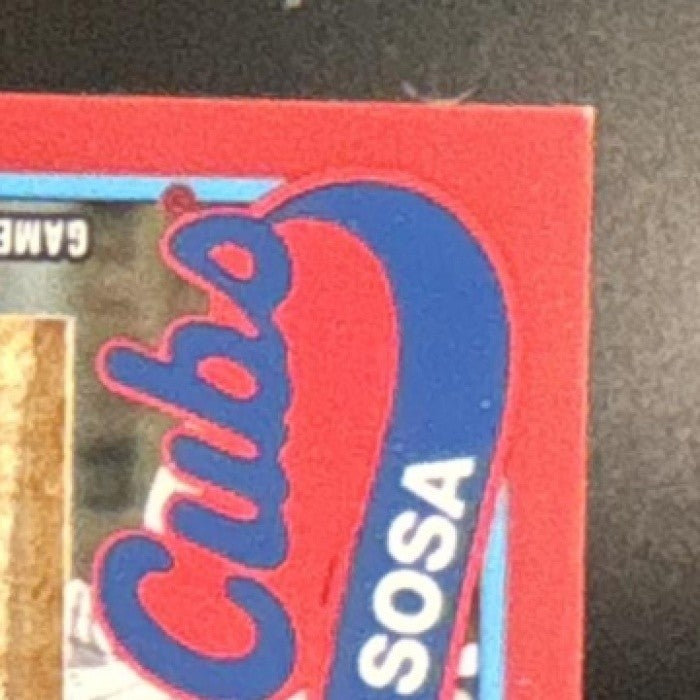 2024 Topps Series 1 Sammy Sosa 1991 Relic Red /25 MEM Chicago Cubs - Sports Cards