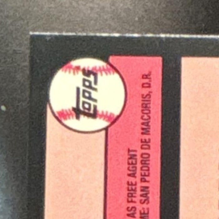 2024 Topps Series 1 Sammy Sosa 1991 Relic Red /25 MEM Chicago Cubs - Sports Cards