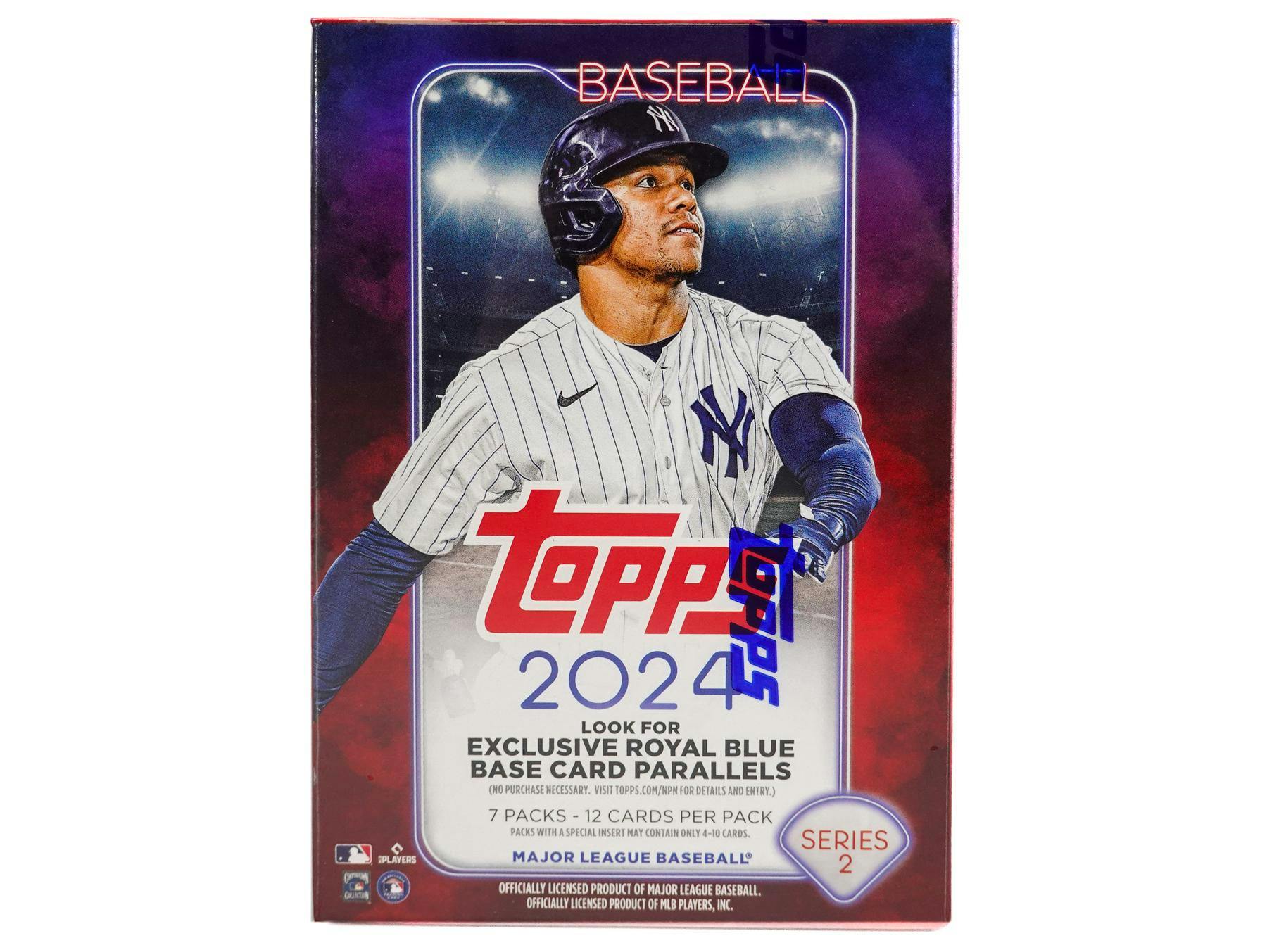 2024 Topps Series 2 (TWO) Baseball Blaster Box (Royal Blue Inserts) - MLB Mega Box