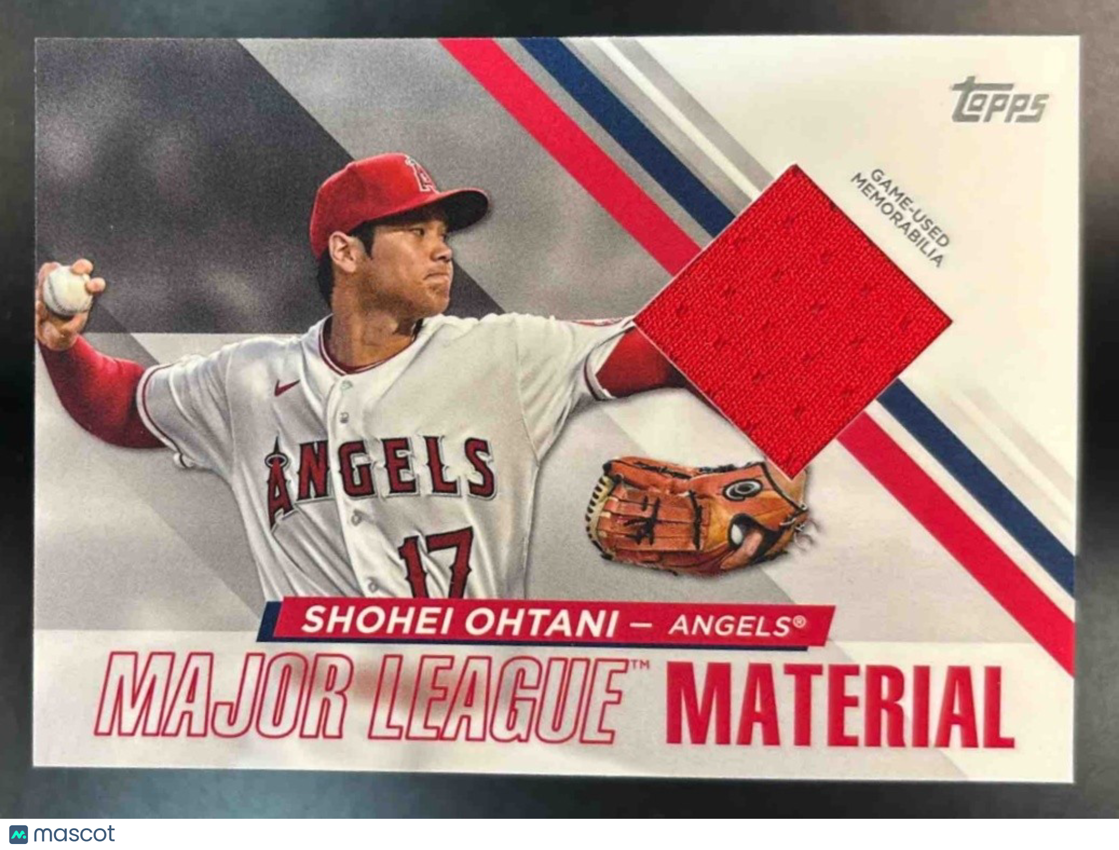 2024 Topps Shohei Ohtani Major League Material Relics MEM Los Angeles Angels - Sports Cards