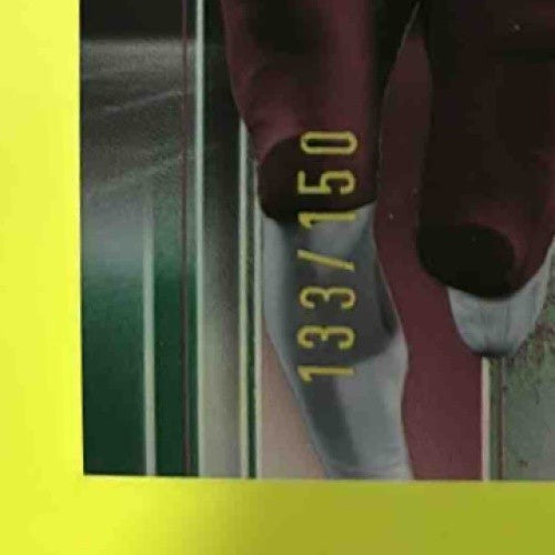 2024 Topps Signature Class Luke McCaffrey Rookie Chrome Variations Green /150 - Sports Cards