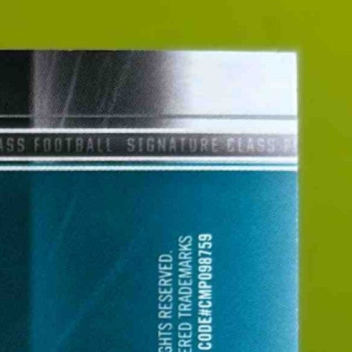 2024 Topps Signature Class Maason Smith Rookie Auto Teal 2/225 RC Jacksonville - Sports Cards