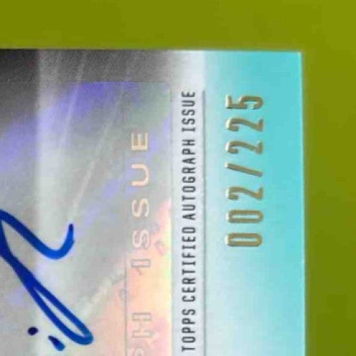 2024 Topps Signature Class Maason Smith Rookie Auto Teal 2/225 RC Jacksonville - Sports Cards