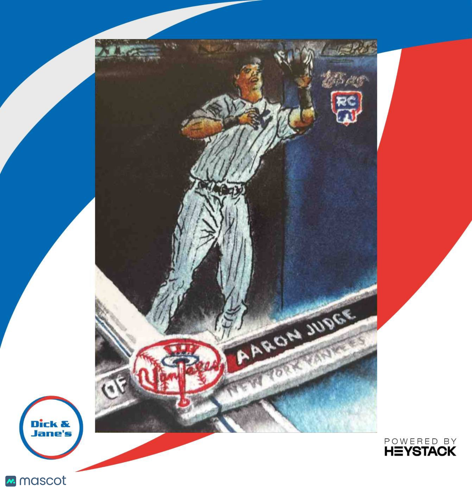 2024 Topps Spotlight by Andy Friedman Aaron Judge #11 New York Yankees - Sports Cards