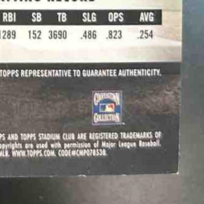2024 Topps Stadium Club Andruw Jones Auto #SCBA-AJ Atlanta Braves - Sports Cards