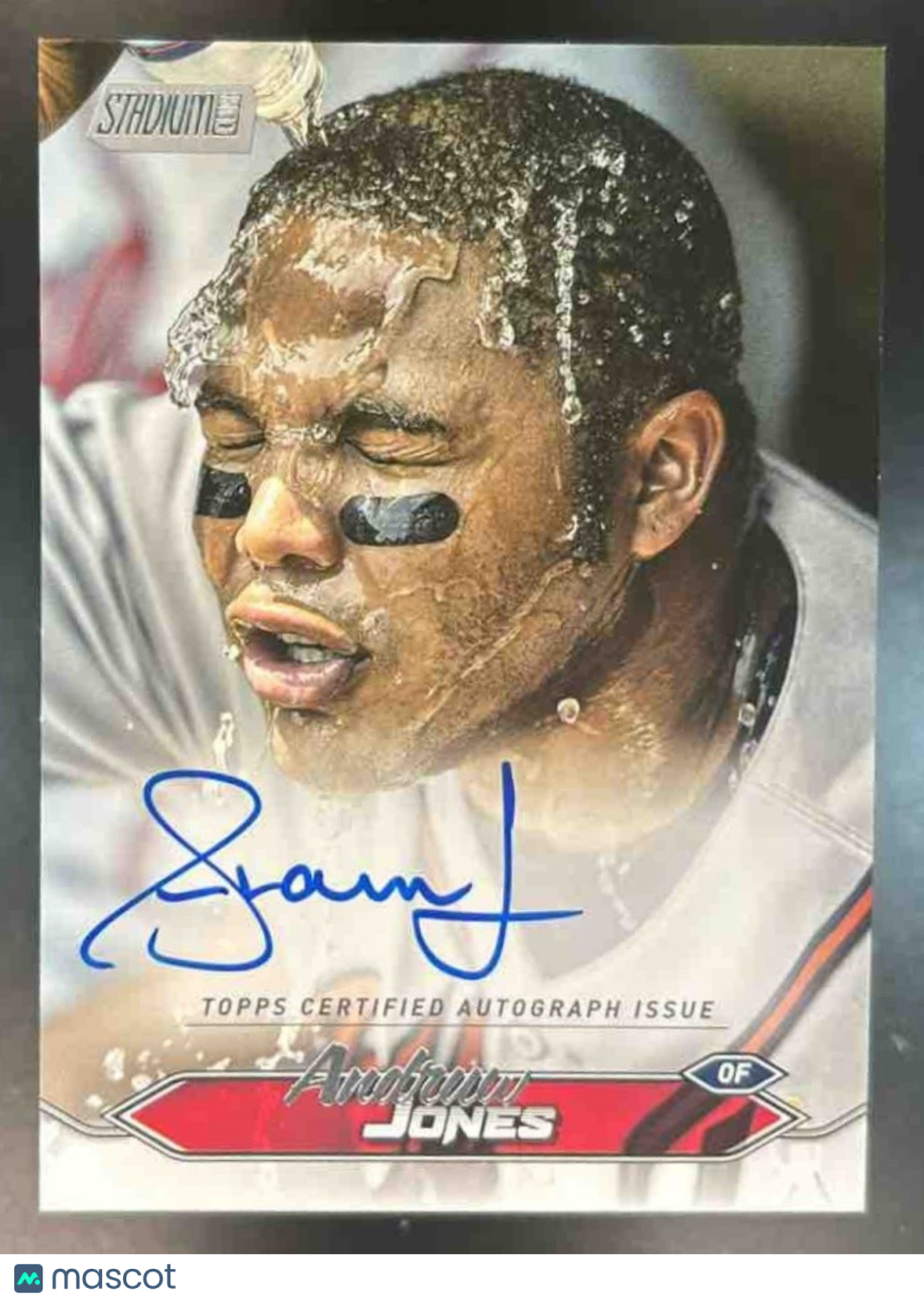 2024 Topps Stadium Club Andruw Jones Auto #SCBA-AJ Atlanta Braves - Sports Cards
