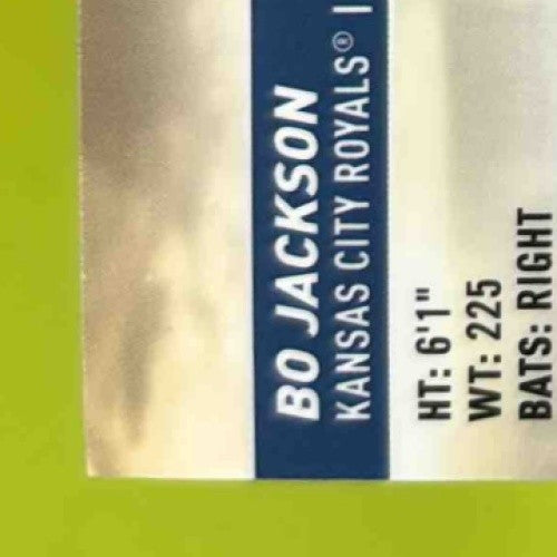 2024 Topps Stadium Club Bo Jackson Chrome Green Refractor 185 Kansas City Royals - Sports Cards