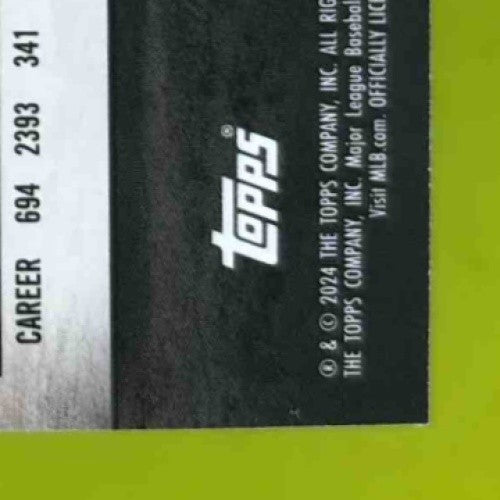 2024 Topps Stadium Club Bo Jackson Chrome Green Refractor 185 Kansas City Royals - Sports Cards