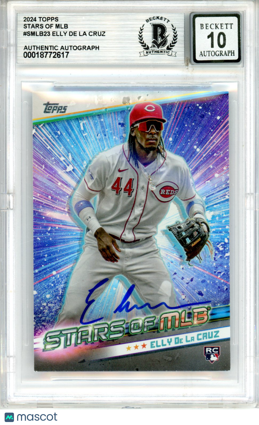 2024 Topps Stars of MLB Elly De La Cruz #SMLB23 BGS Authentic - Graded Sports Cards